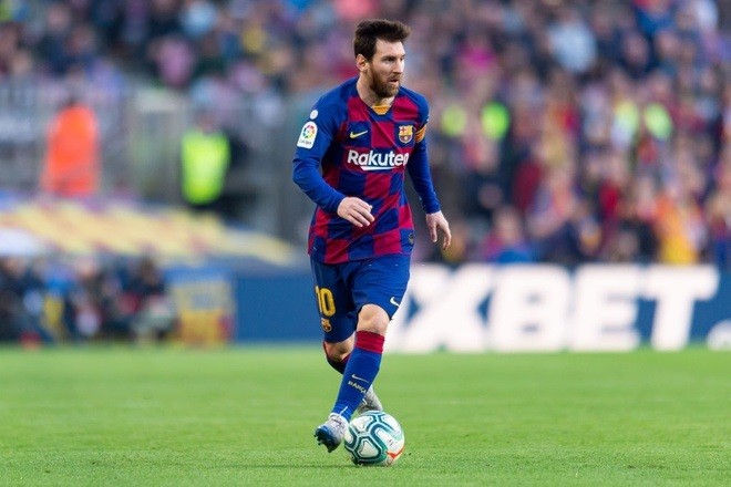 Chiều cao hiện tại của Messi là 1m70