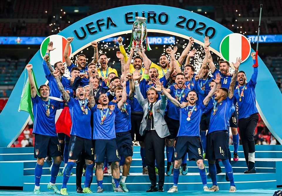 Đội tuyển quốc gia Ý có 2 lần vô địch Euro