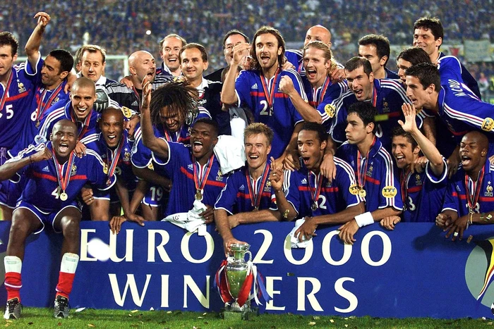 Đội tuyển quốc gia Pháp giành được 2 chức vô địch EURO